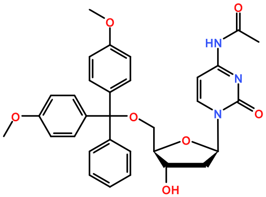 (image for) MC080605 N4-Acetyl-5'-O-(4,4'-dimethoxytrityl)-2'-deoxycytidine